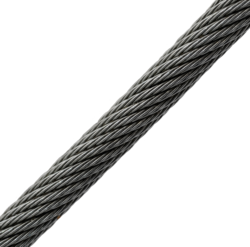 Galvanised Cable 19x7 (Very Flexible/Low rotation)